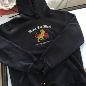 Nice H&M style logo embroidery hoodie